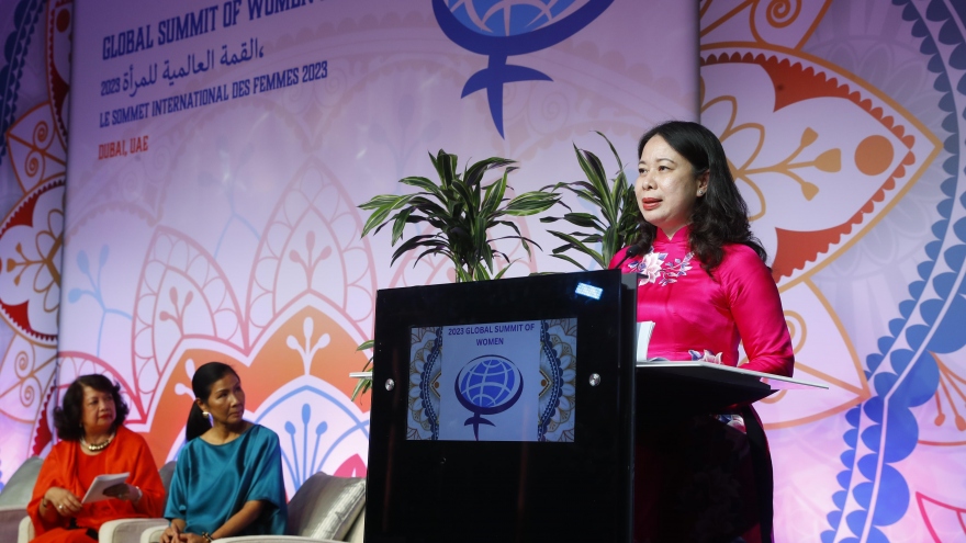 Phó Chủ tịch nước Võ Thị Ánh Xuân tham dự Hội nghị Thượng đỉnh Phụ nữ Toàn cầu 2023